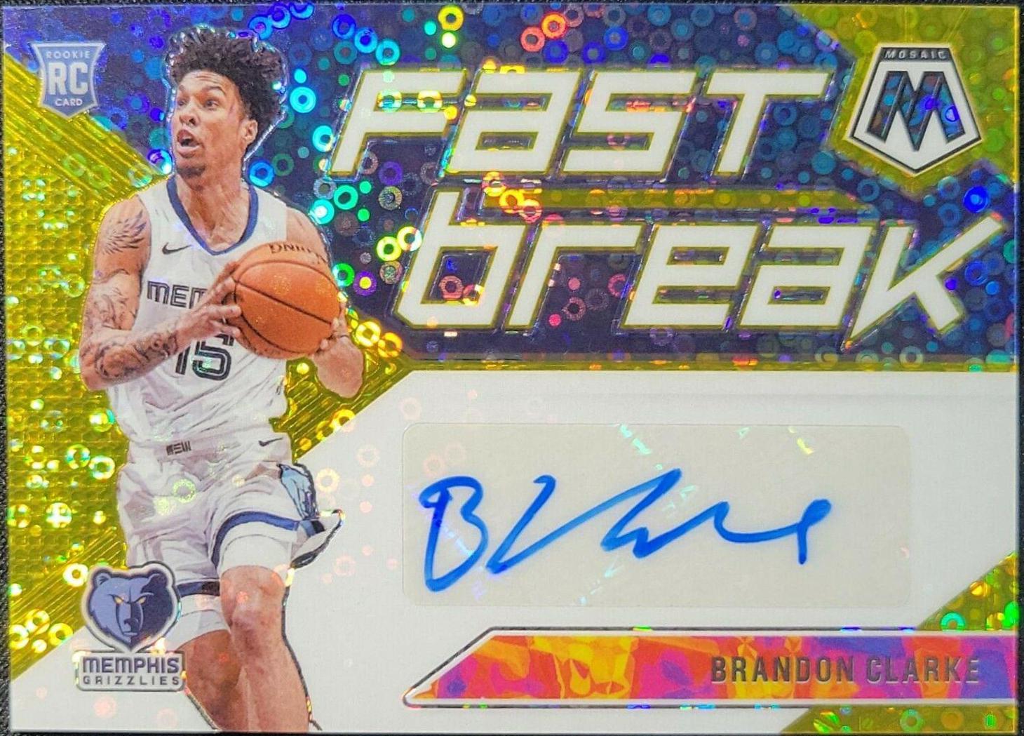 Brandon Clarke [Gold] #FB-BCL