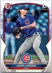 Jaxon Wiggins #BD-50 Baseball Cards 2023 Bowman Draft Prices
