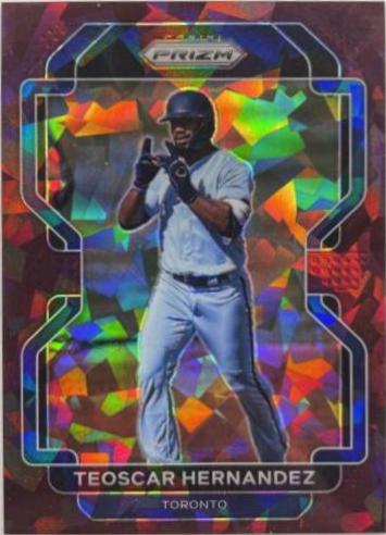 Teoscar Hernandez [Burgundy Ice Prizm] #186