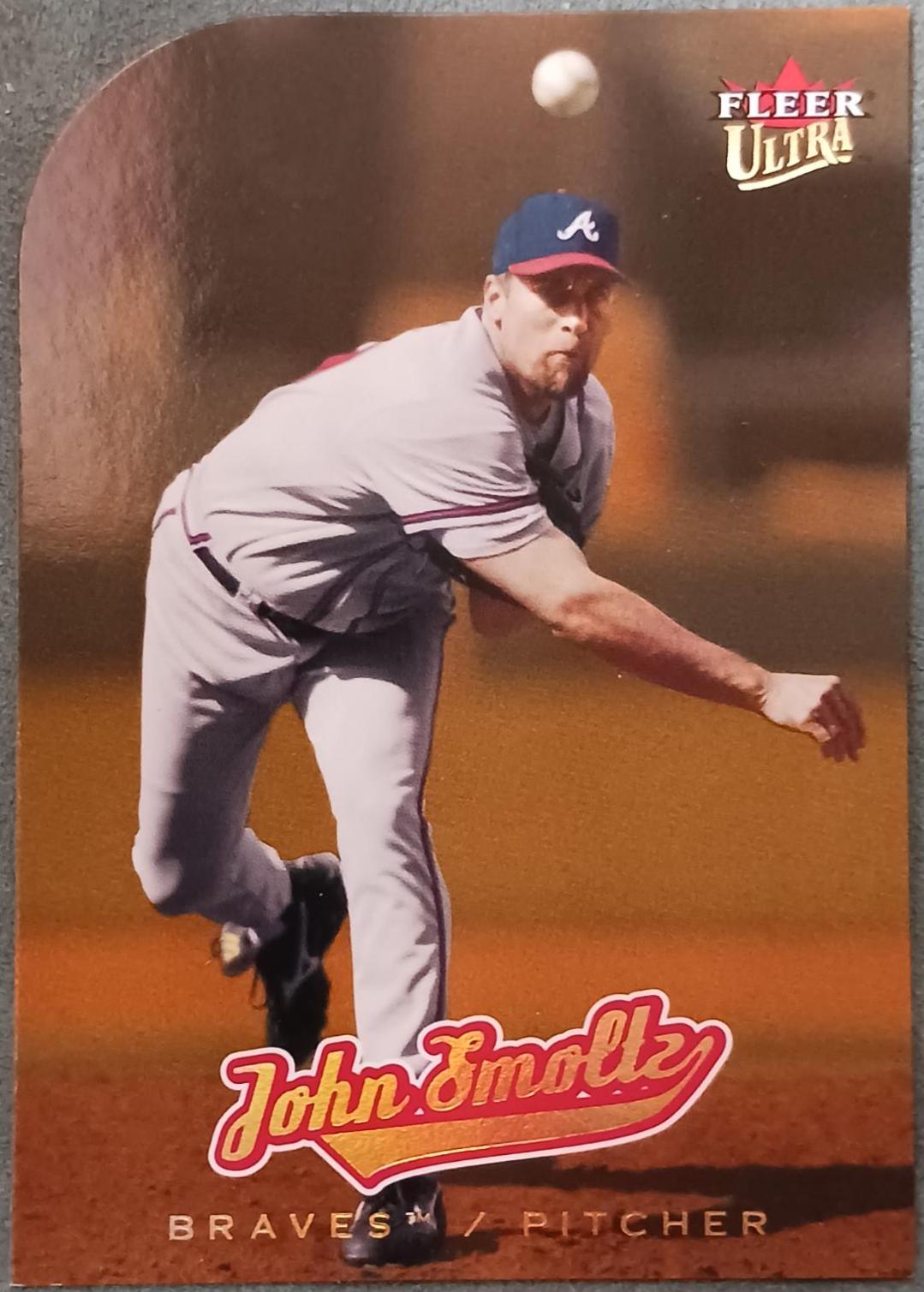 John Smoltz #95 2005 Fleer Ultra Baseball