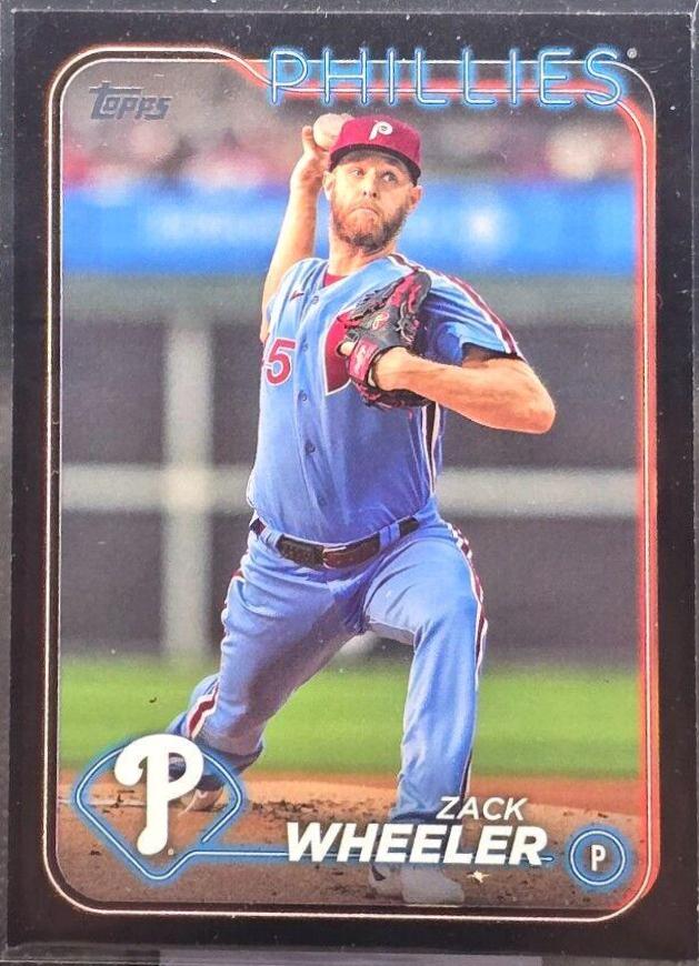 Zack Wheeler [Black] (2024 Topps)