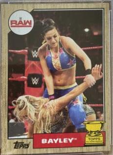 Bayley #12 Wrestling Cards 2017 Topps WWE Heritage