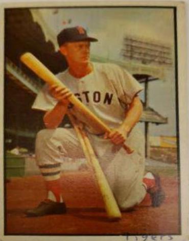 Walter Hoot Evers #25 Baseball Cards 1953 Bowman Color