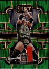 Triple H [Green Flash Prizm] #85 Prices | 2024 Panini Select WWE