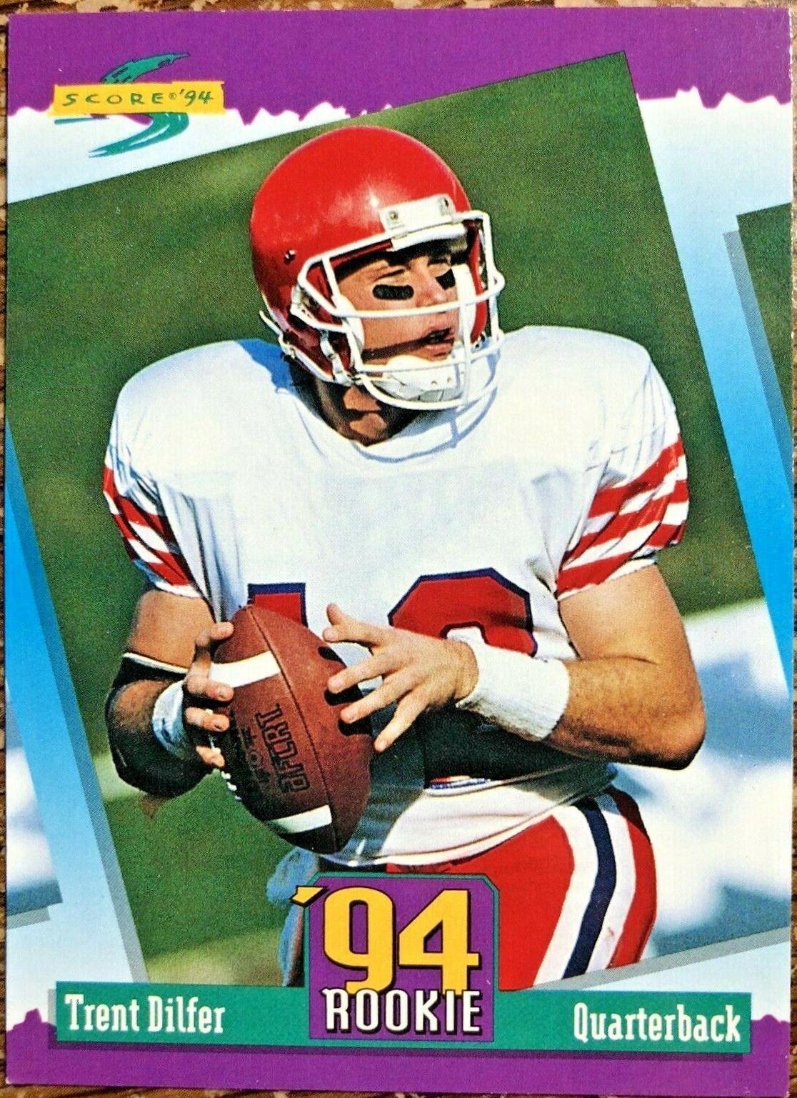 Trent Dilfer #294 Football Cards 1994 Panini Score