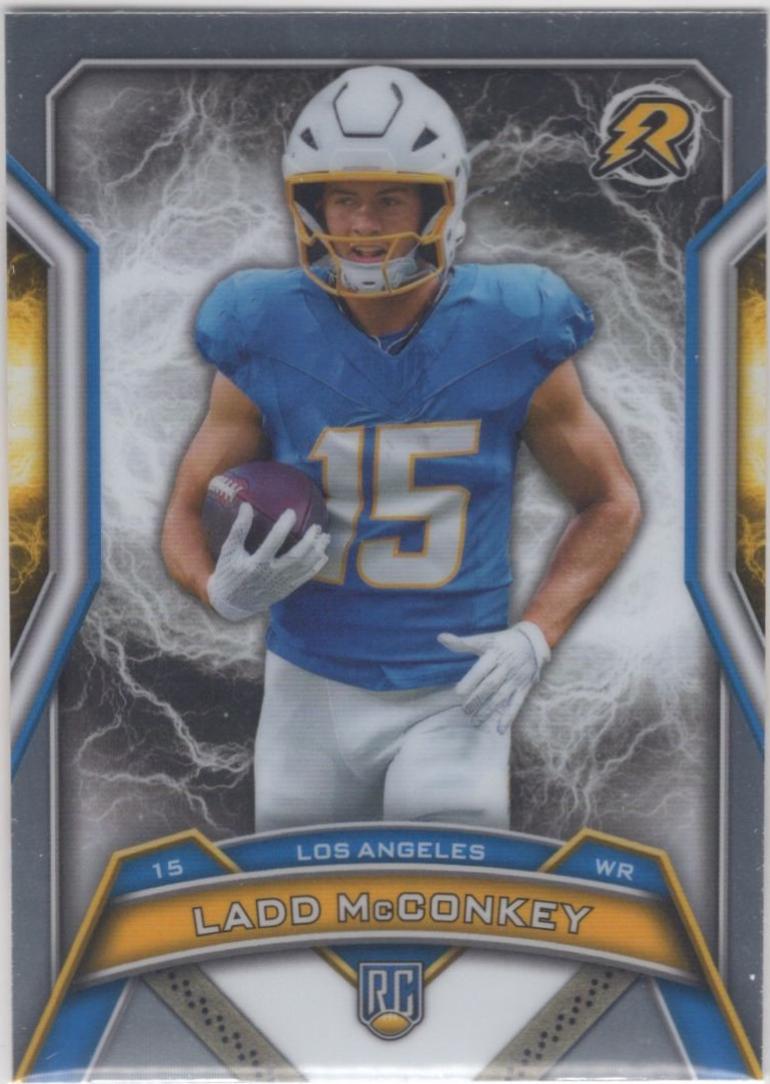 Ladd McConkey #154 Football Cards 2024 Topps Resurgence