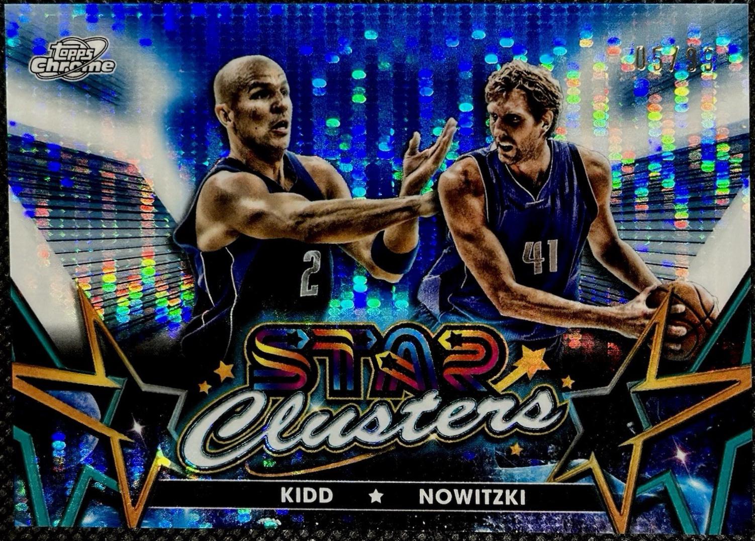 Jason Kidd / Dirk Nowitzki [Blue Moon Refractor] #SC-8