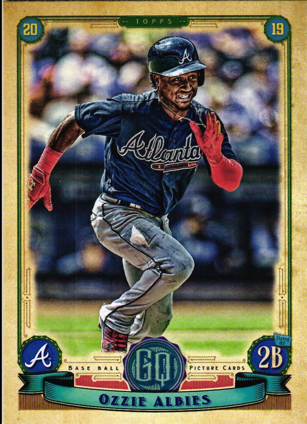 Ozzie Albies #104 2019 Topps Gypsy Queen Baseball