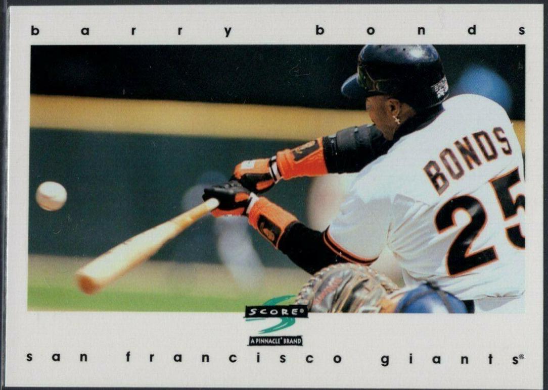 Barry Bonds #91 Baseball Cards 1997 Score