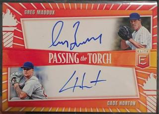 Cade Horton / Greg Maddux