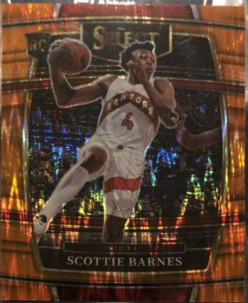 2021 Scottie Barnes [Orange Flash Prizm] #74