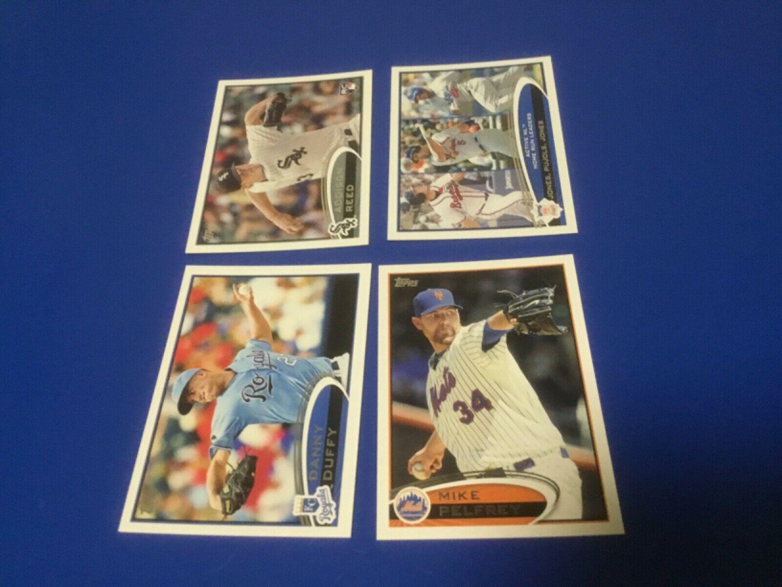 Addison Reed #183 Baseball Cards 2012 Topps