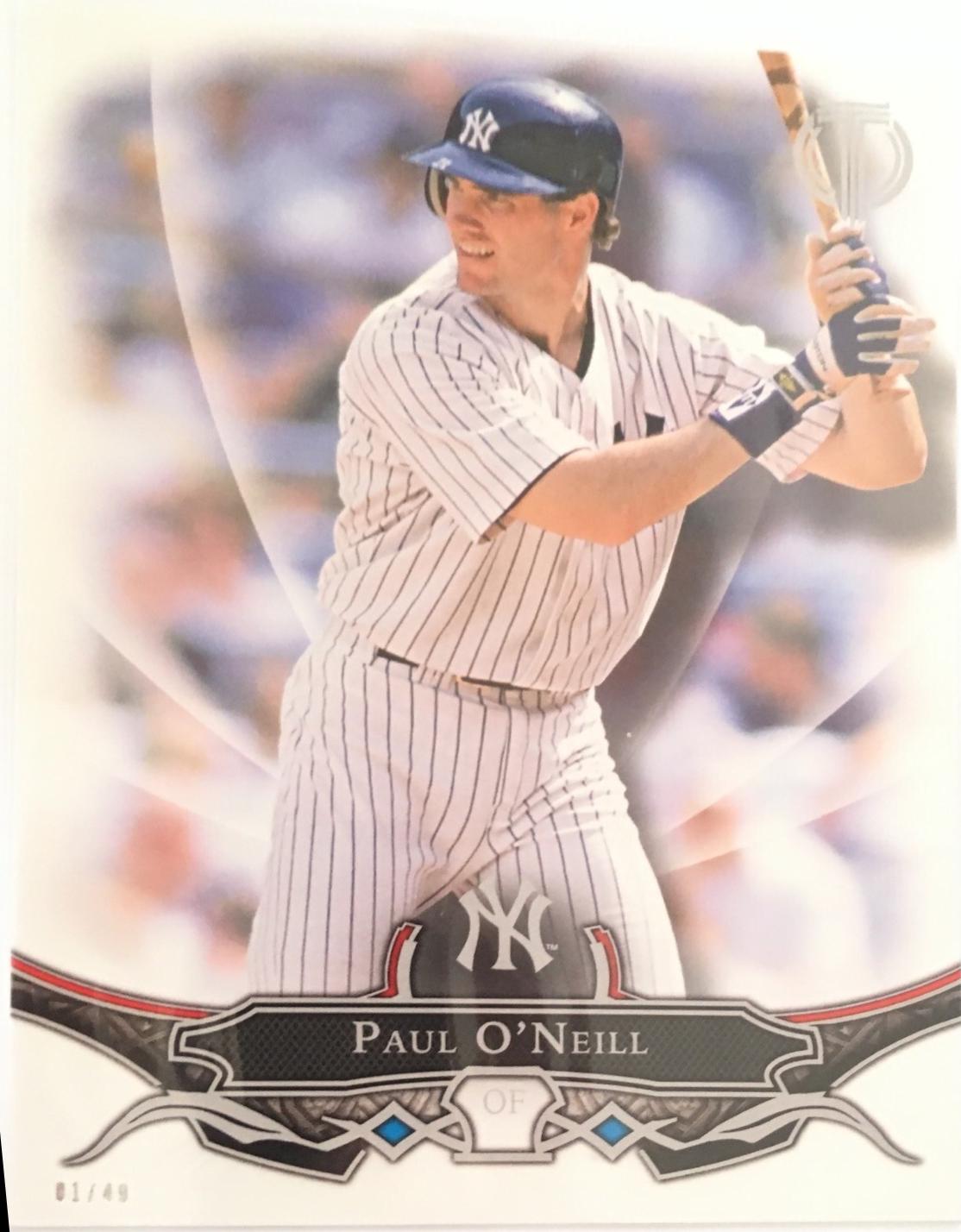 Paul O'Neill #77 2016 Topps Tribute Baseball
