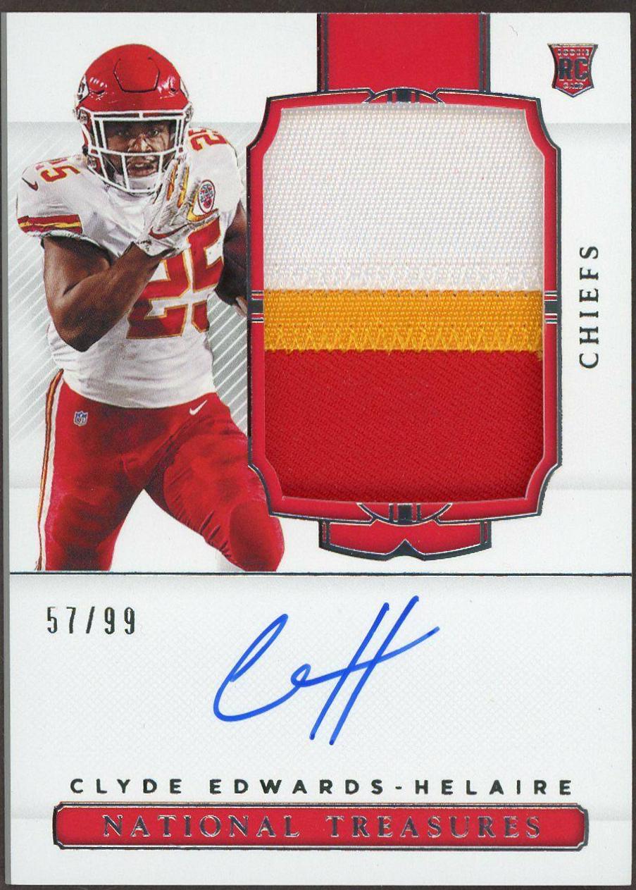 Clyde Edwards Helaire [Patch Autograph] #168