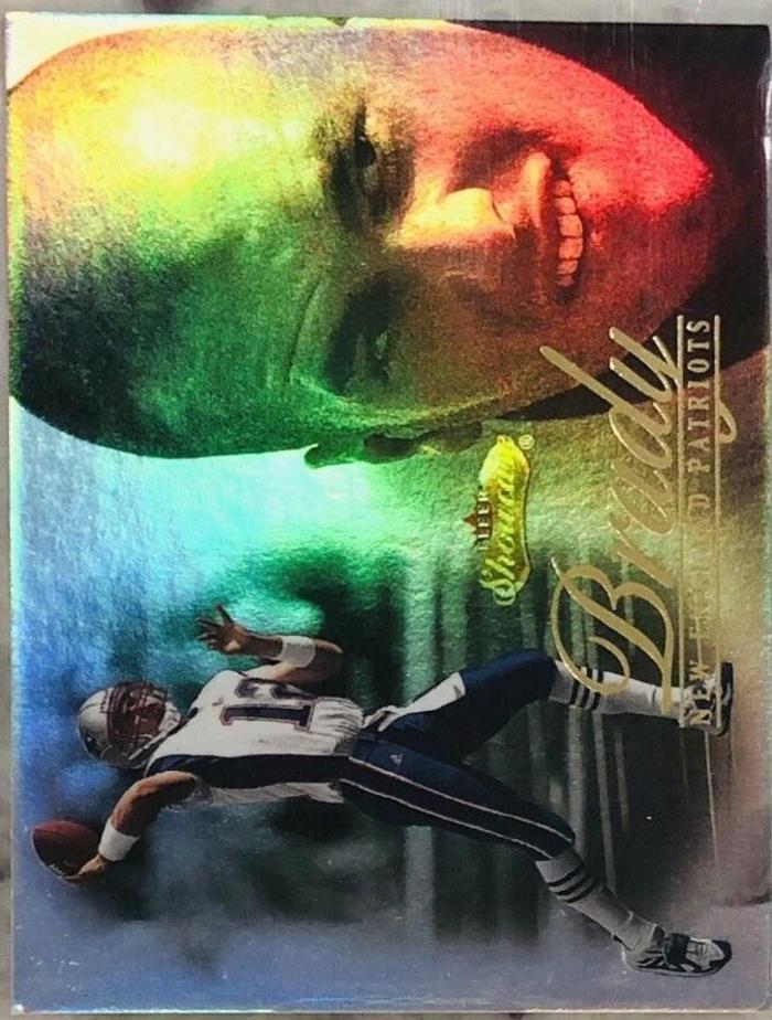 Tom Brady #36 Football Cards 2000 Fleer Showcase Rookie First