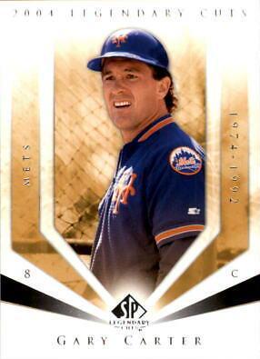 Gary Carter #41 Baseball Cards 2004 SP Legendary Cuts