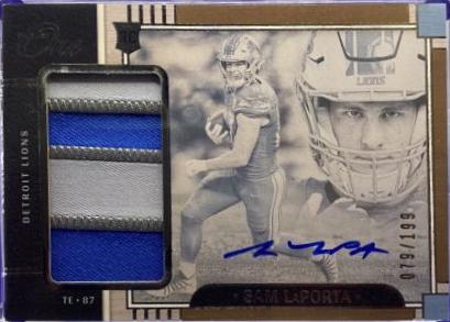 Sam LaPorta [Patch Autograph] #13