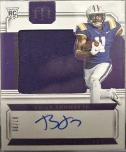 Brian Thomas Jr. [College Materials Signature] #58