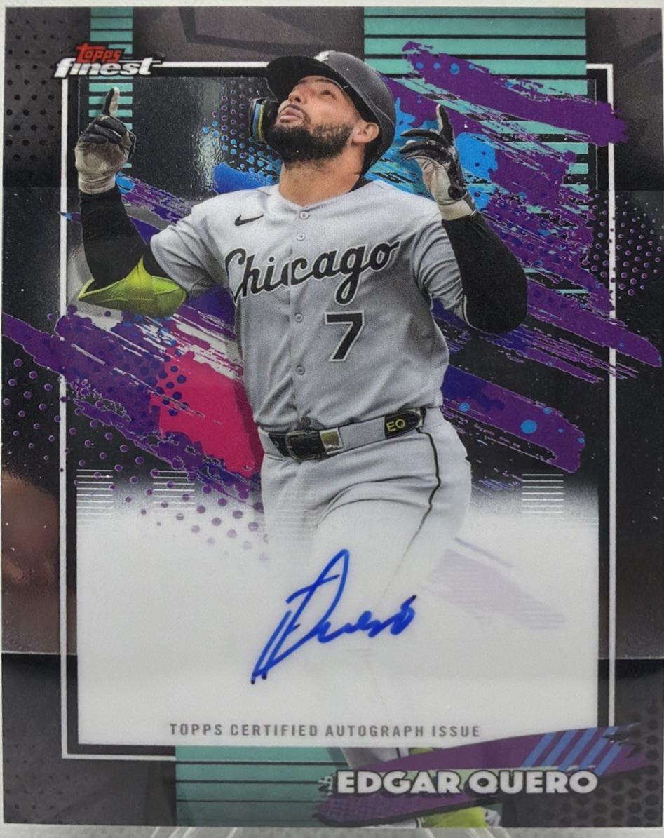 Edgar Quero #FA-EQ 2026 Topps Finest Autograph Baseball