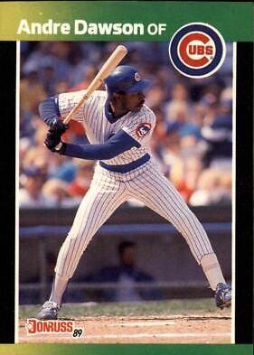 Andre Dawson #4 Baseball Cards 1989 Donruss Baseball's Best