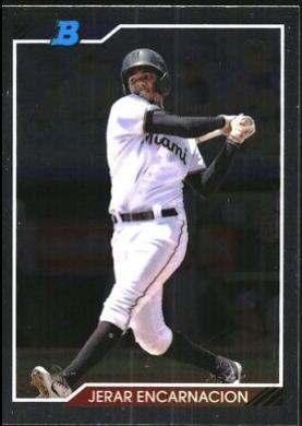 Jerar Encarnacion #JE 2020 Bowman Heritage Chrome Prospects Baseball