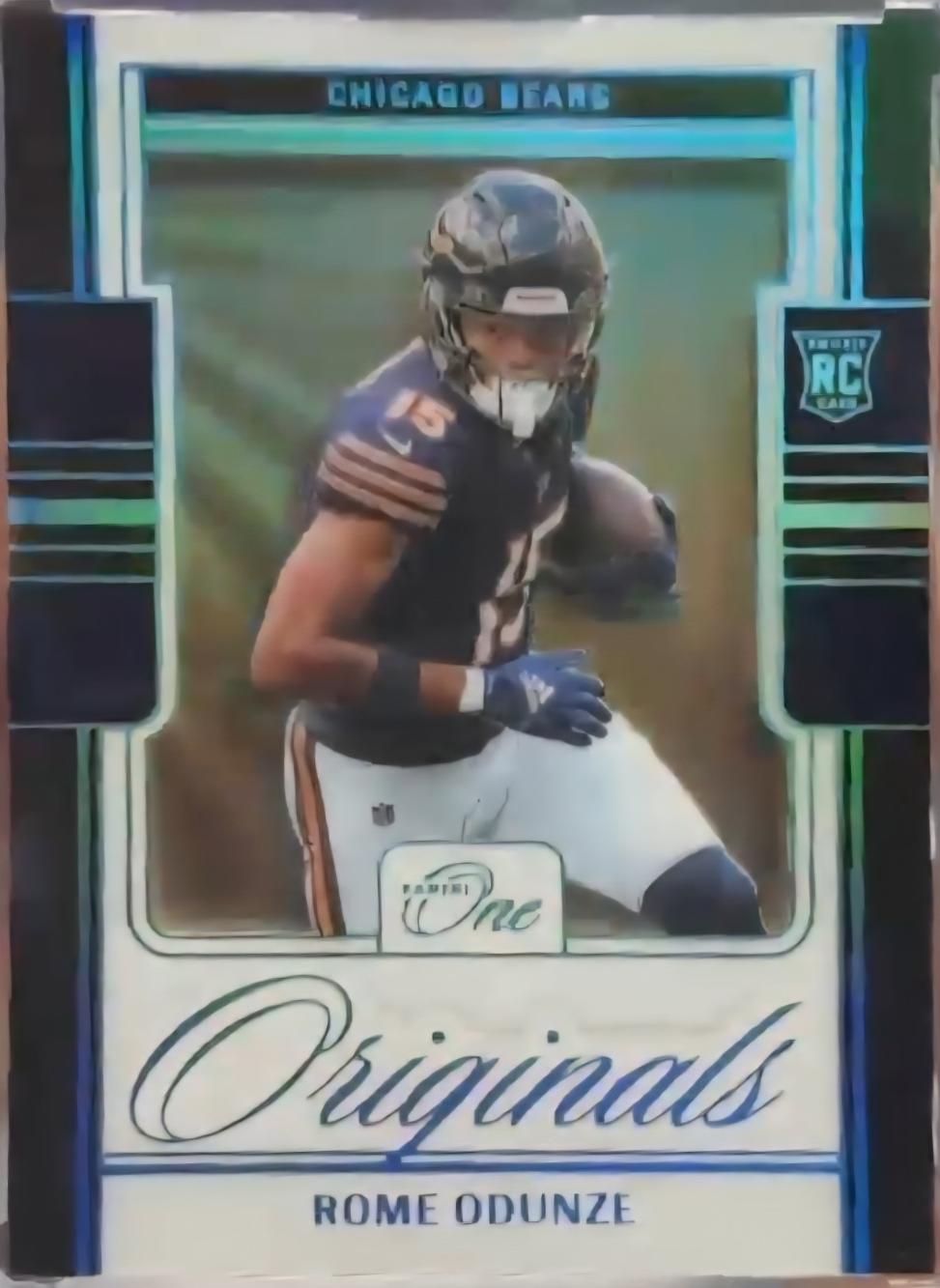 Rome Odunze #3 Prices | 2024 Panini One Originals | Football Cards