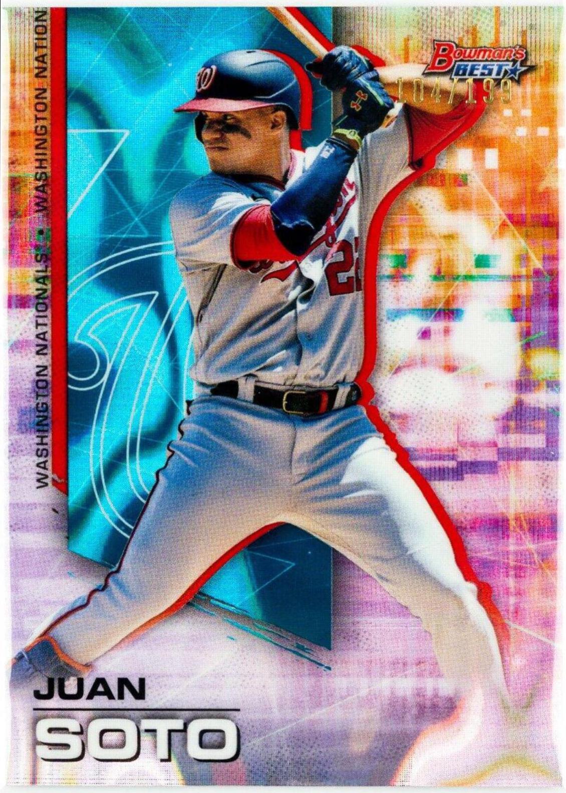 Juan Soto [Aqua Lava Refractor] #96