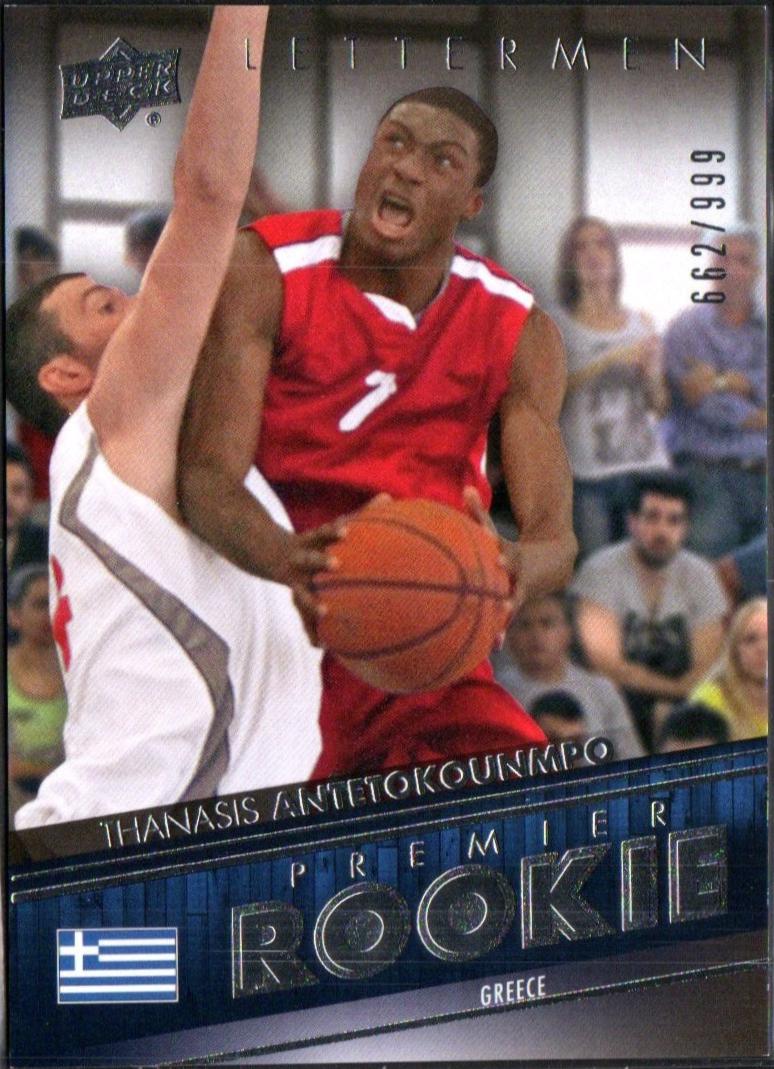 Thanasis Antetokounmpo #64 2014 Upper Deck Lettermen Basketball
