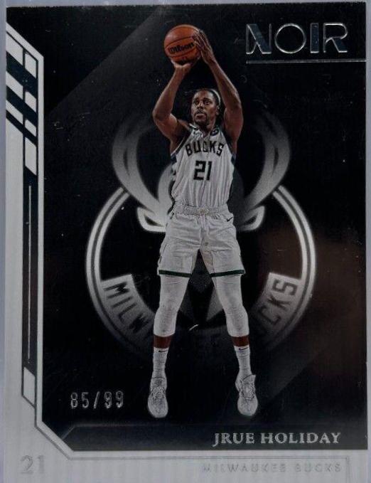 Jrue Holiday #5 Basketball Cards 2022 Panini Noir