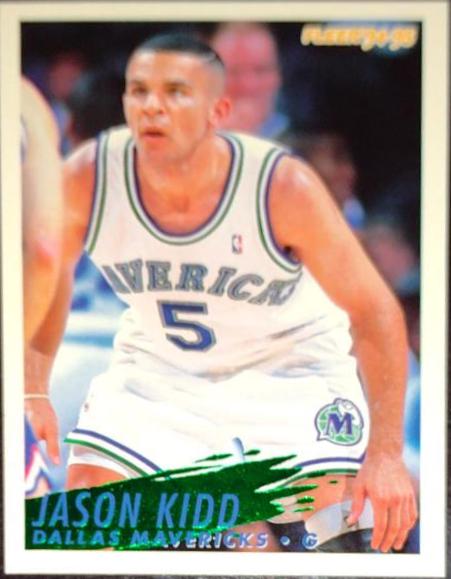 Jason kidd #268 Basketball Cards 1995 Fleer