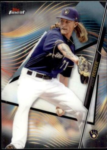 Josh Hader #80 2020 Topps Finest Baseball