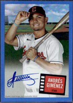 Andres Gimenez [Blue] #57HS-AG