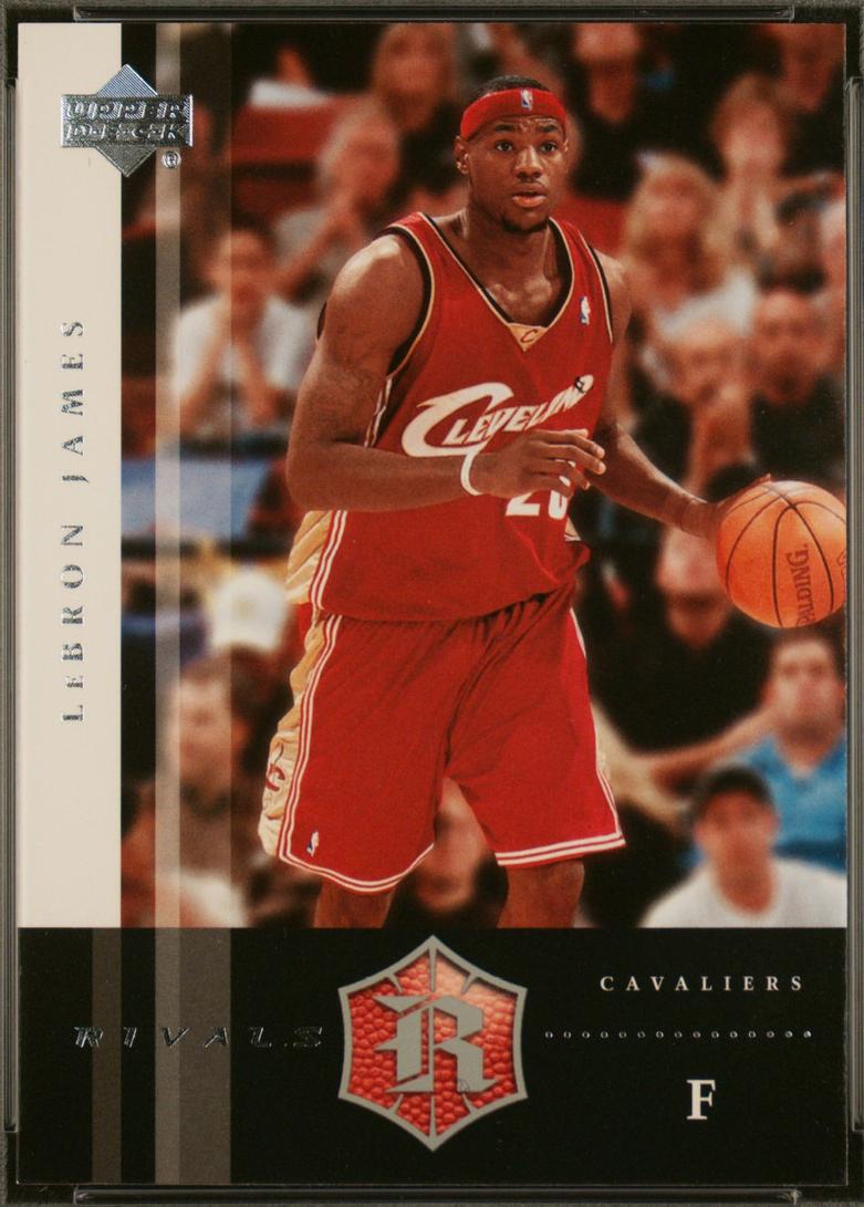 LeBron James #6 Basketball Cards 2004 Upper Deck Rivals