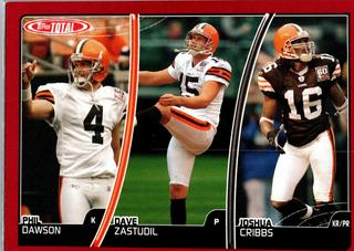 Josh Cribbs, Phil Dawson, Dave Zastudil