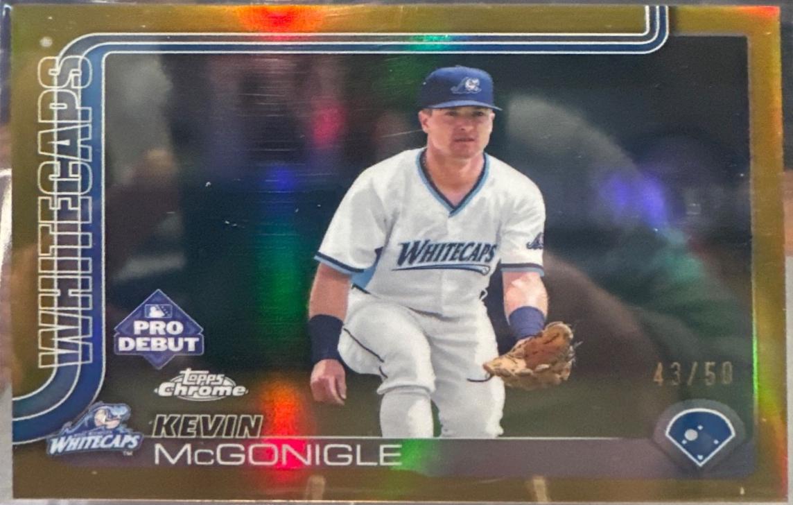 Kevin McGonigle [Gold Refractor] #PDC-107