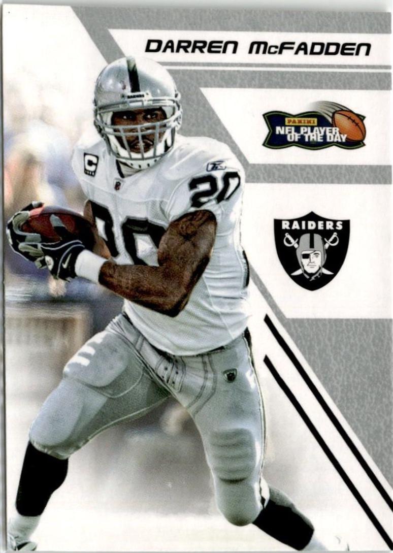 Darren McFadden #6 Football Cards 2012 Panini NFL Player of the Day