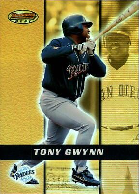 Tony Gwynn #40 Baseball Cards 2000 Bowman's Best