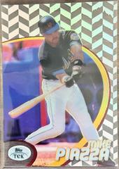 Mike Piazza [Pattern 77] #86 Baseball Cards 1998 Topps Tek Prices