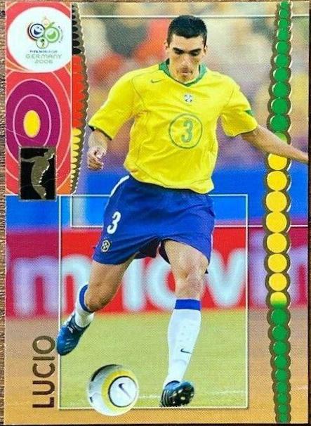 Lucio #54 Soccer Cards 2006 Panini World Cup Germany