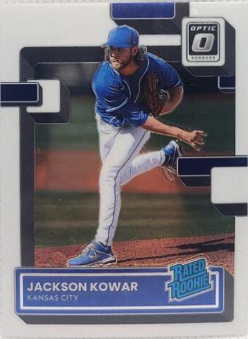 Jackson Kowar #46 Baseball Cards 2022 Panini Donruss Optic