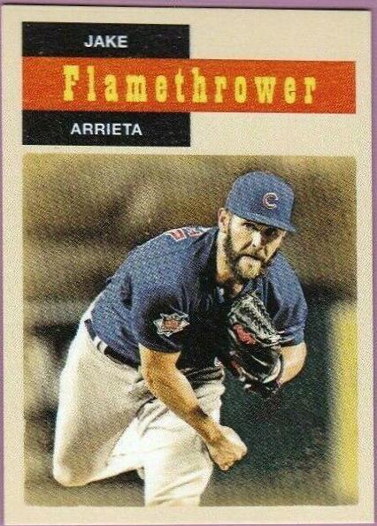 Jake Arrieta #16 Baseball Cards 2016 Topps Throwback Thursday