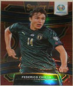 Federico Chiesa #4 Soccer Cards 2020 Panini Select UEFA Euro