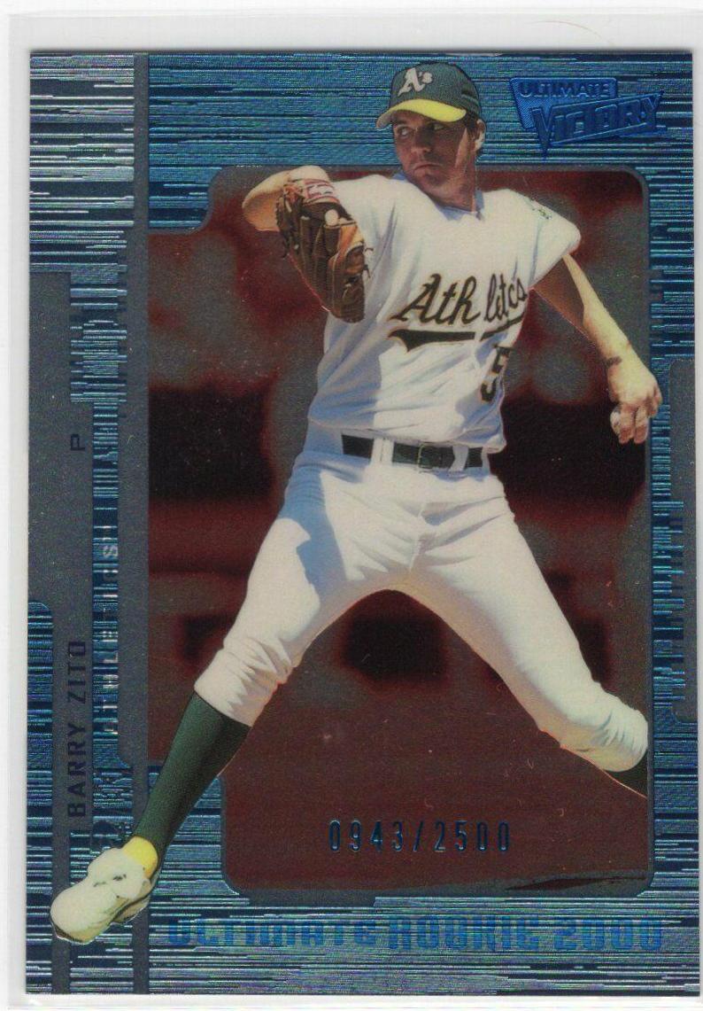 Barry Zito #104 2000 Ultimate Victory Baseball