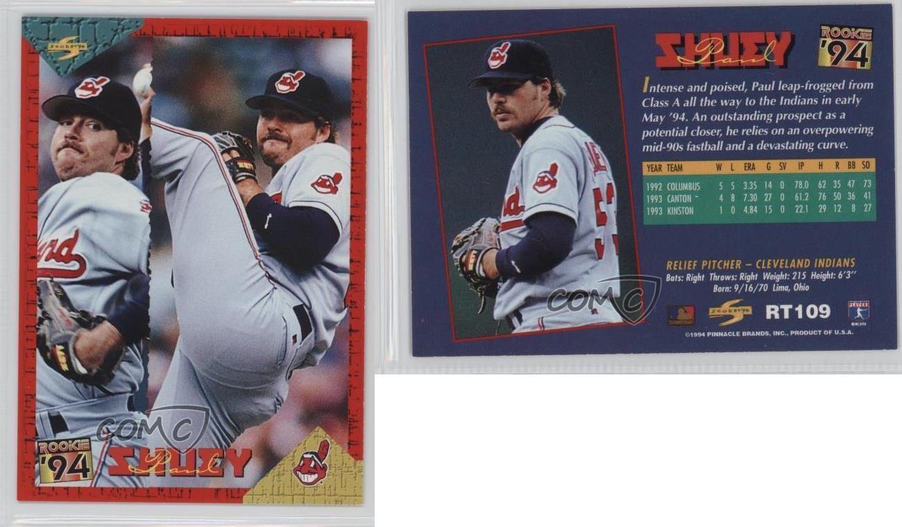 Paul Shuey #RT109 Baseball Cards 1994 Score Rookie Traded