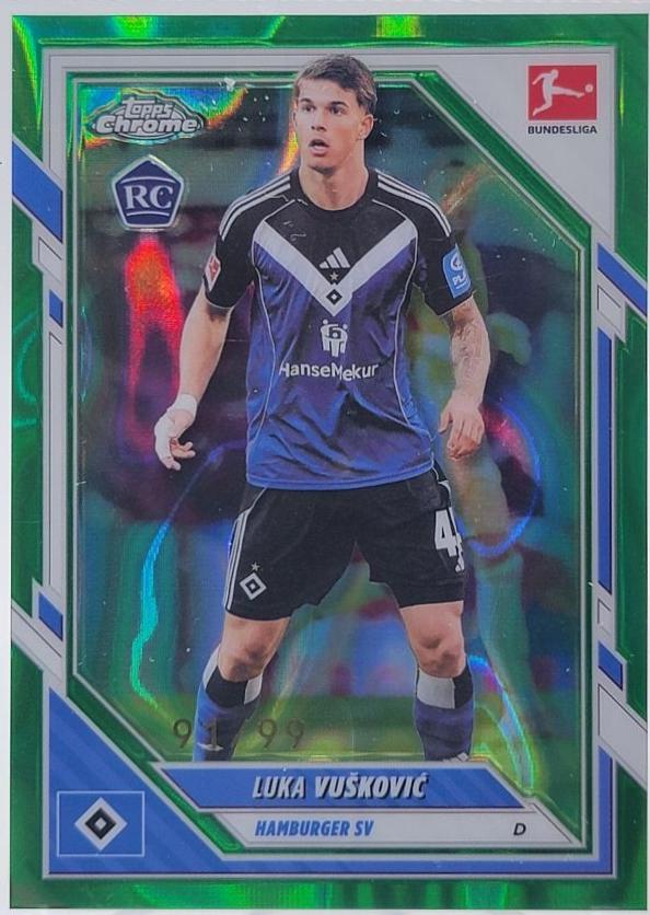 Luka Vuskovic [Green Lava Refractor] #35