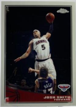 Josh Smith #2 Basketball Cards 2009 Topps Chrome