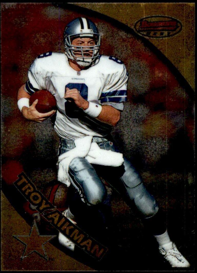 Troy Aikman #10 Football Cards 1997 Bowman's Best