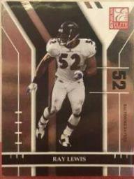 Ray Lewis #10 Football Cards 2004 Panini Donruss Elite
