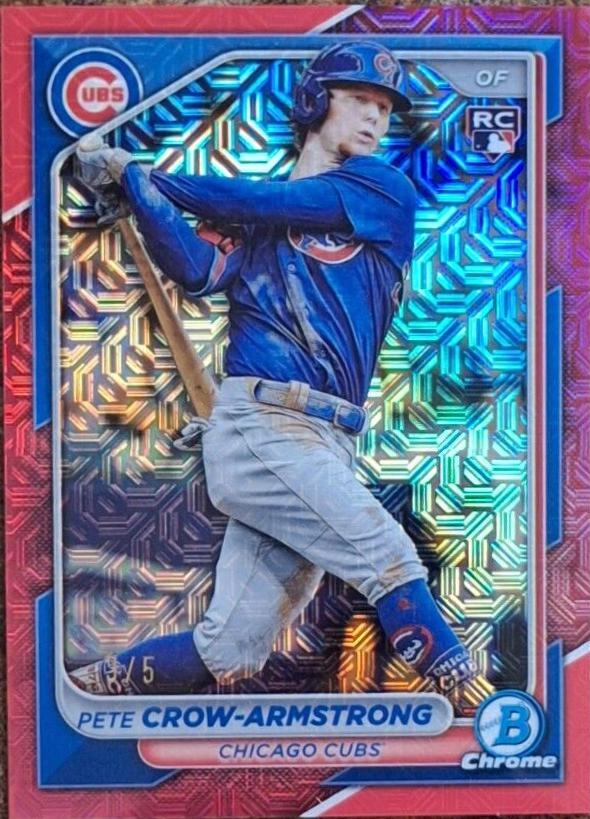 Pete Crow-Armstrong [Red Mojo Refractor] #45
