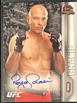 Royce Gracie #FA-RG Ufc Cards 2015 Topps UFC Champions Autographs